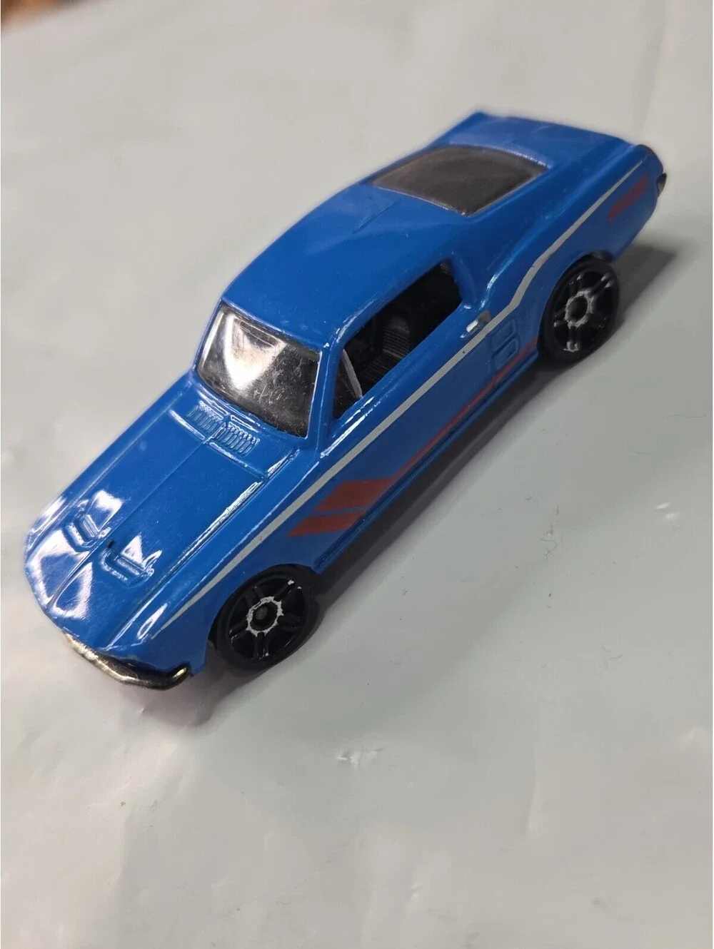 Hot Wheels Ford Mustang 1967 Car Blue